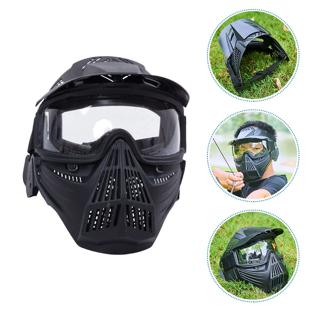 

Archery Mask Impact Resistance Face-shield Breathable Outdoor Defense Full Guard Cover Abs Safety