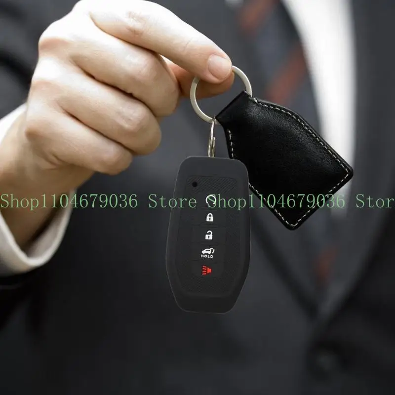 

652F Premium Silicone Protective Case For 5 Button Car Soft Anti Slip Durably Cover