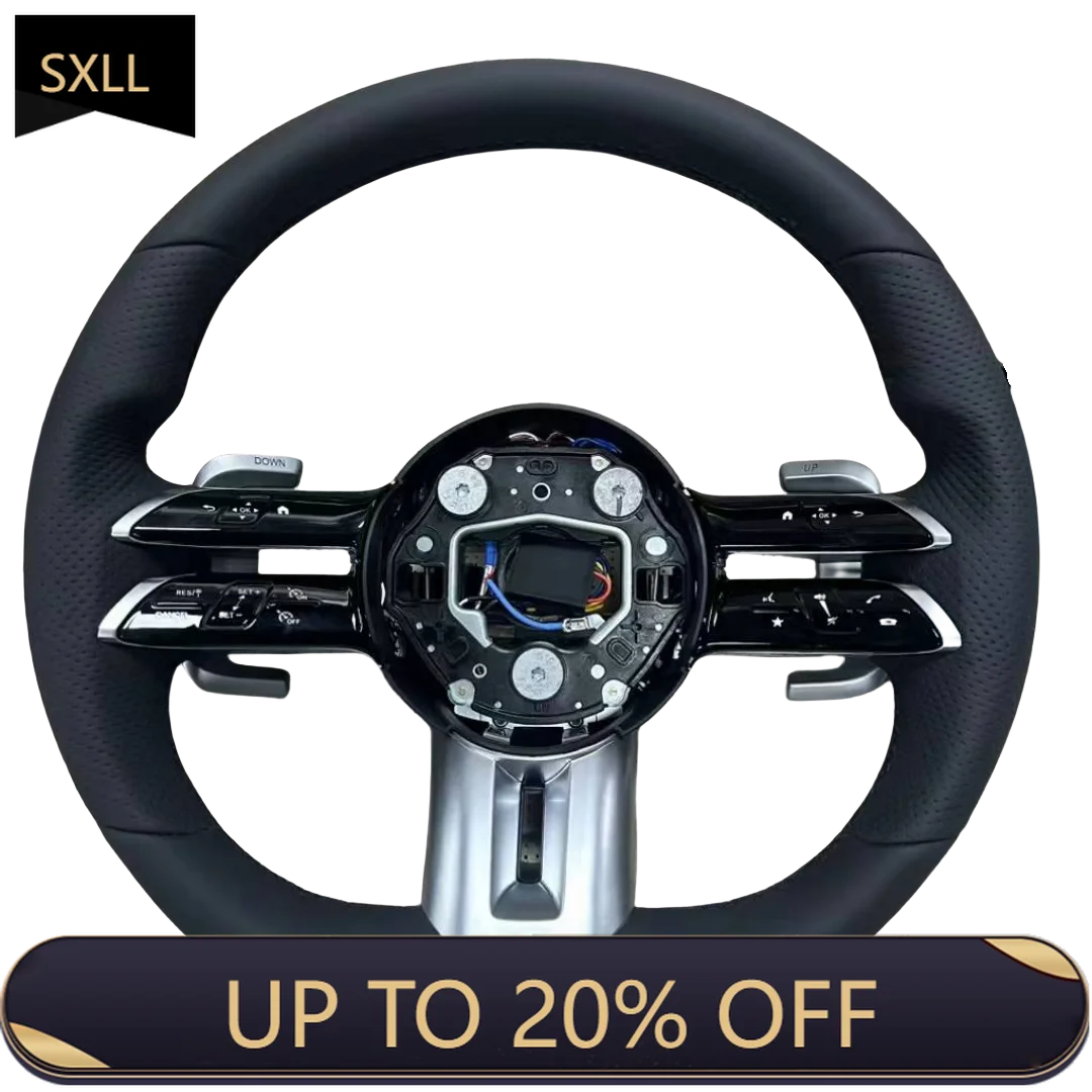 

SXLL Hot-selling leather steering wheel for Class A, Class C, Class E W213 W203 W205 Dragonfly steering wheel