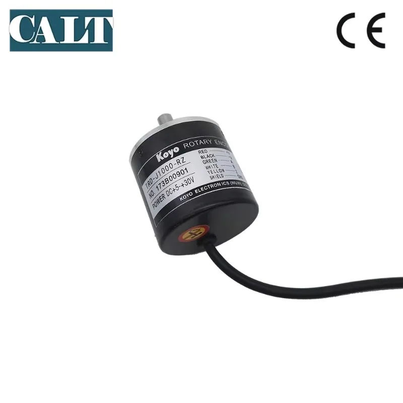 Solid shaft TRD-J1000-RZ rotary encoder 1000PPR 2 phase TTL output