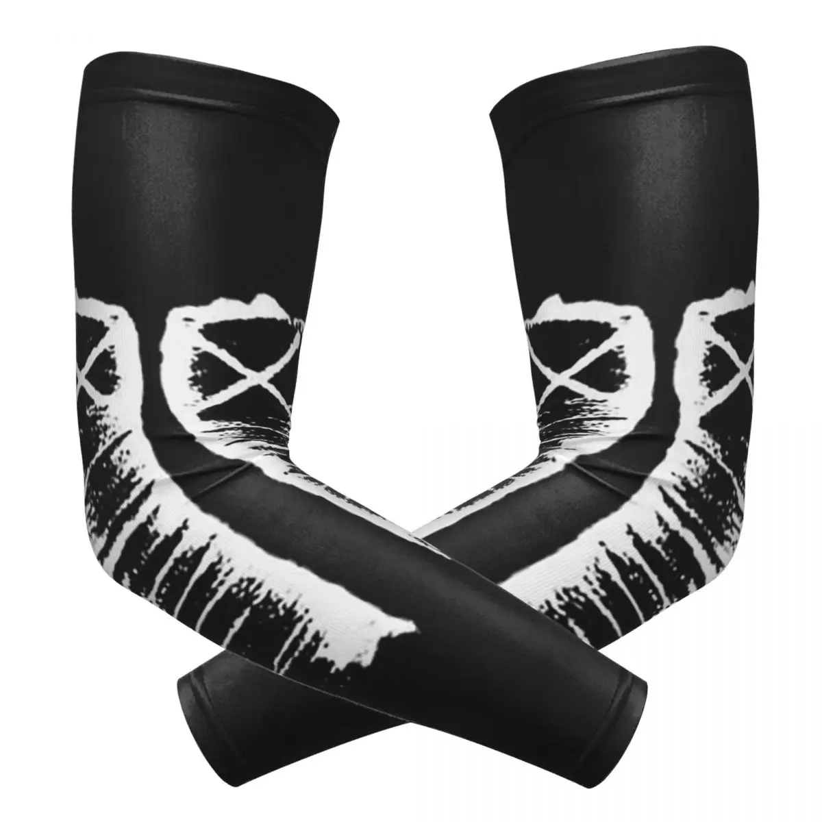 

Cm Punk Logo Outdoor Arm Sleeves Sun UV Protection Cover Summer Cycling Tattoo Sleeves