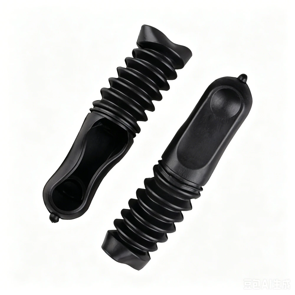​2PCS 160MM Motorcycle Front Fork Rubber Cover Gaiters 50cc Scooter Parts Shock Anti Dust Boots For Yamaha JOG 50 3KJ