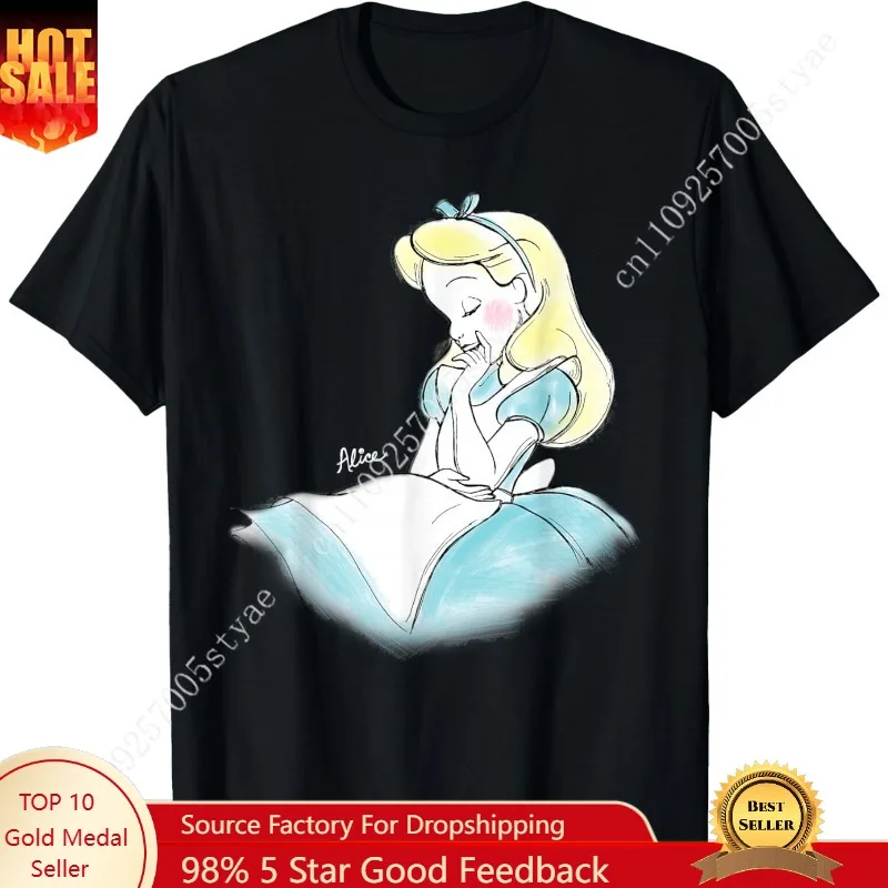 

Alice in Wonderland - in Wonderland Sketch T-Shirt