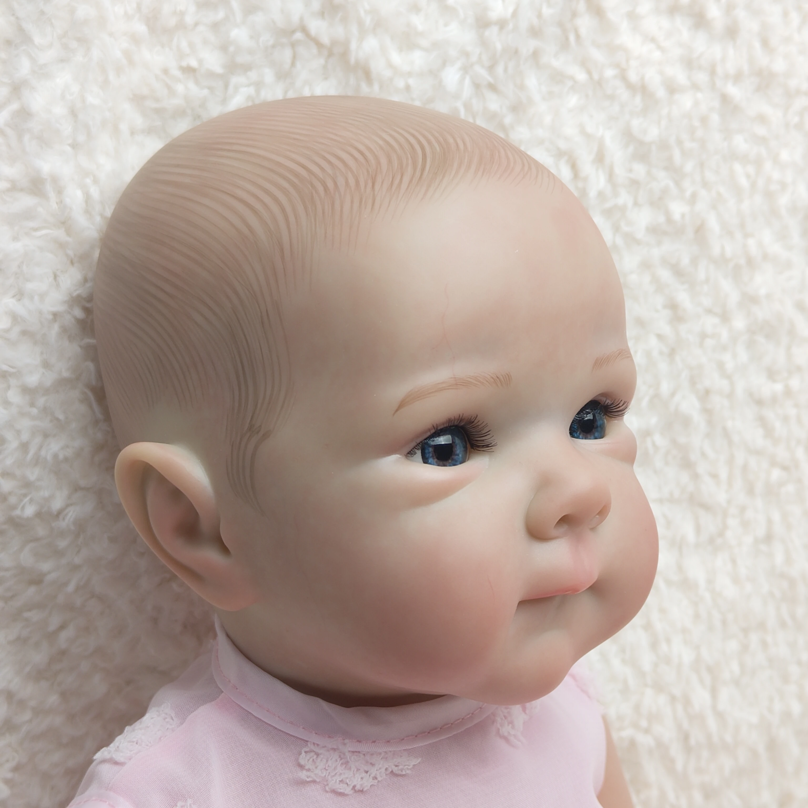 Muñeca Reborn Realista – Muñeca Bebé Realista Bañable de 50 cm