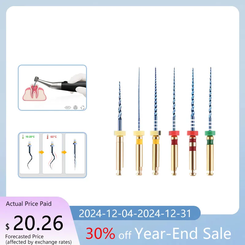 

Стоматологический RM3 синий напильник Нитинол Вращающийся универсальный двигатель Эндодонтический Анти-усталость постоянная игла стоматология корневой канал материал
