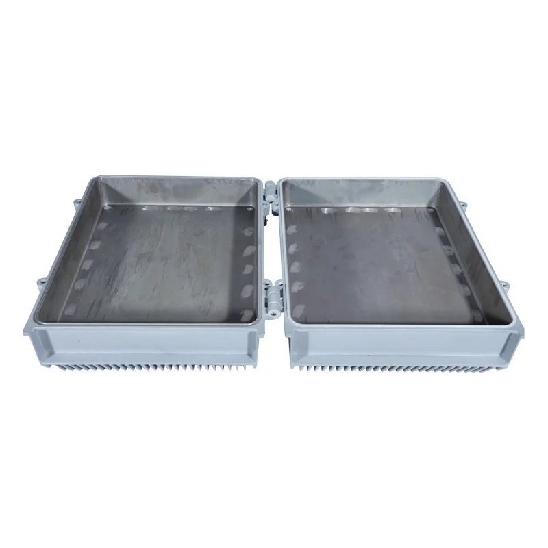 502*390*205 MM Die Cast Aluminum Enclosure Outdoor Metal Extruded Enclosure Box Heatsink Extruded Aluminum Electrical Enclosure