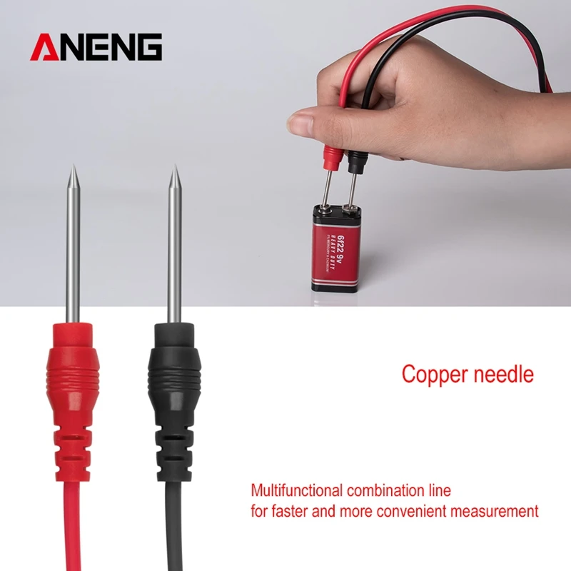 ABGG-18 In1 Multimeter Probes Kit With Screwdriver Thin Tip Needle Multimeter Cable Multimeters Line Electronic Test Leads Kit