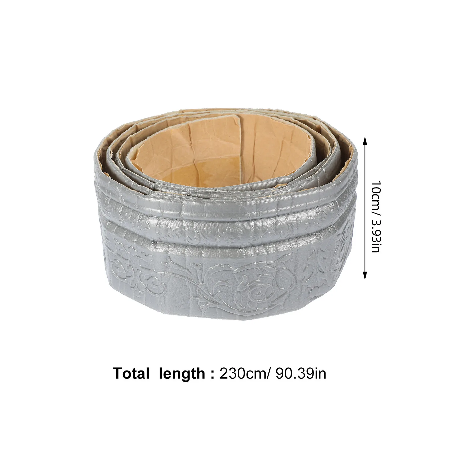 ملصق تقليم اللوح سميكة قشر عصا جدار الحدود للمنزل مكتب فندق اللوح قطاع شريط حواف ذاتية اللصق