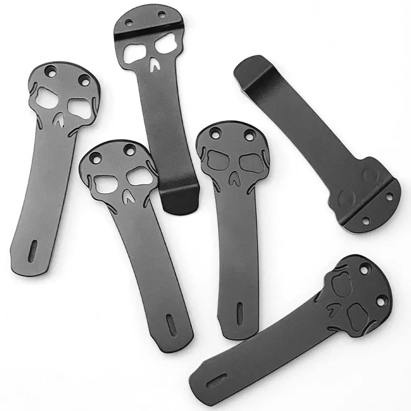 

1piece TC4 Titanium Alloy Pocket Clip for Folding Knife Back Clip Titanium Alloy Waist Clip Folding Knife Accessories