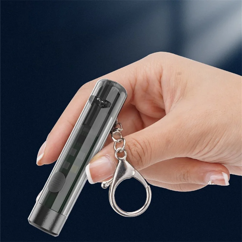 Flashlight Convenient Multi-functional Ease Of Use Portable Design Emergency Warning Hand-held Whistle Lamp For Hiking Small