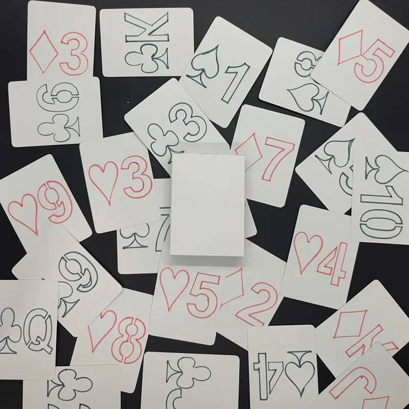 Baraja de cartas Haunting By Angel Mirage, trucos de magia de primer plano, ilusiones mágicas, mago, mentalismo, accesorios de magia callejera