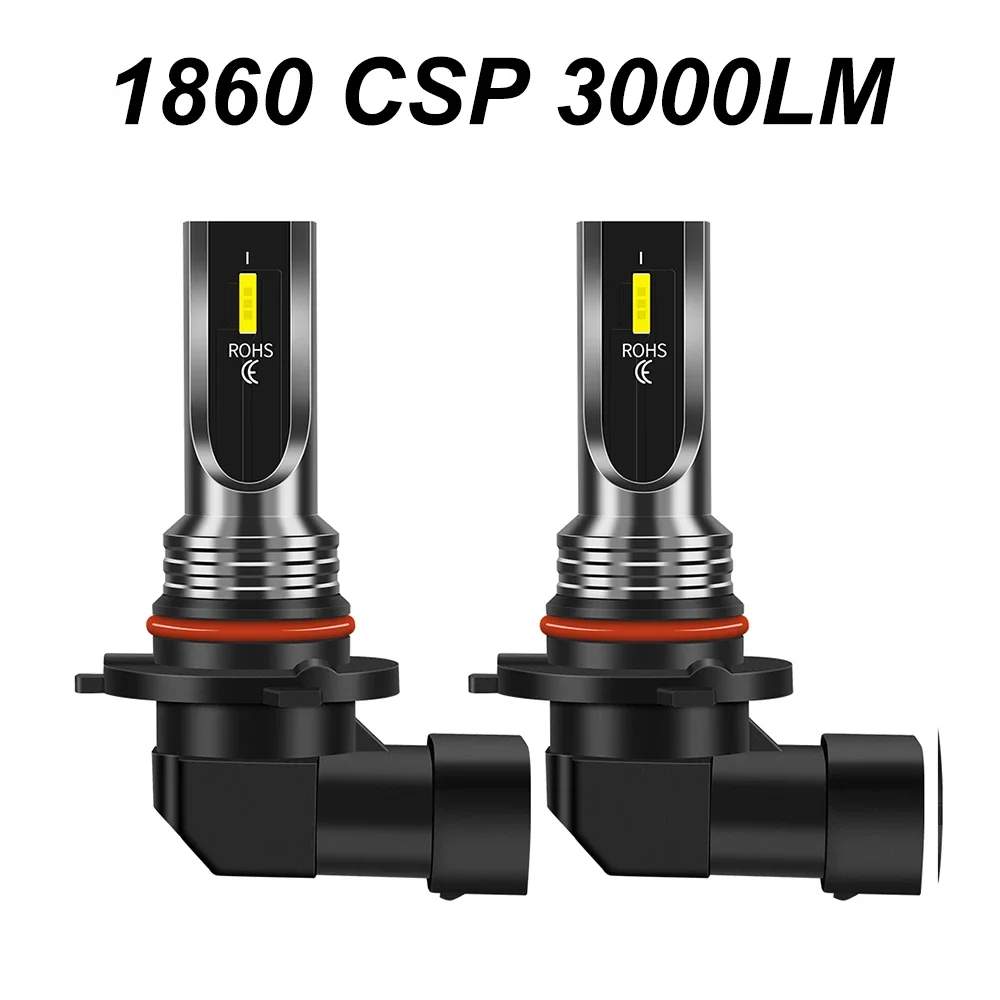 2Pcs HB4 9006 HB3 9005 1860 CSP H7 H8 H11 Led H6 P15D H16 5202 PSX24W 2504 Fog Lights Bulb 3000K 6000K Car Lamp Car Light 12V