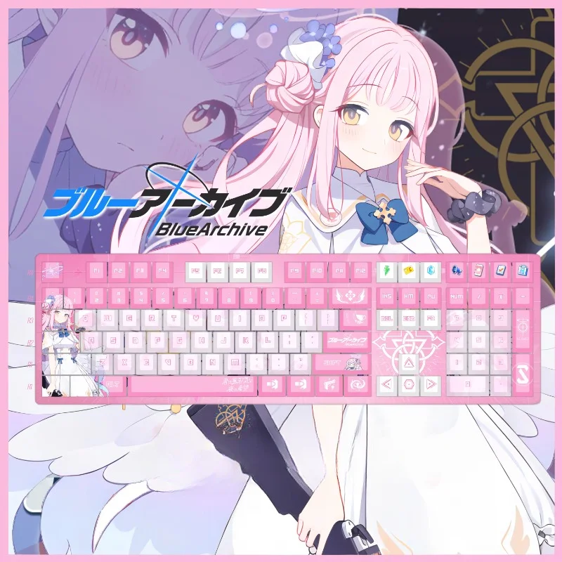 Misono Mika-キーキャップセット,カスタマイズされたチェリープロファイル,メカニカルキーボード用アクセサリー,昇華型PBT