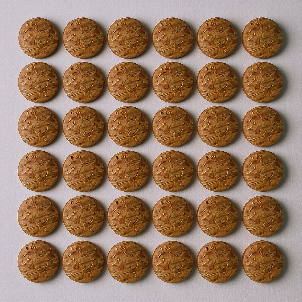 

50Pcs Coconuts Shell Discs Aquarium Decoration Fish Tank Ornament Realistic Natural Material Hideout DIY Chips