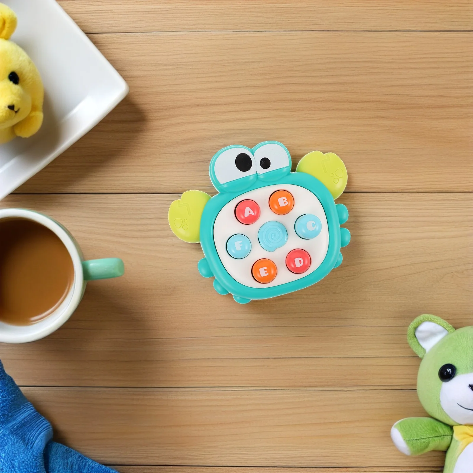 

Early Education Educational Toys Baby Sensory for Kids Crab Babies Christmas Party Favor Handheld Game Buttons