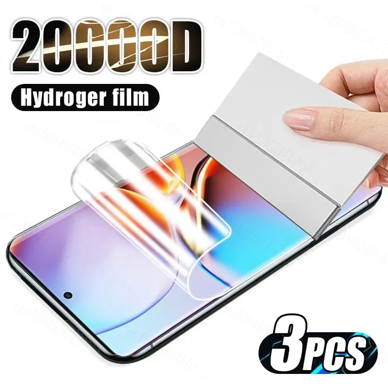 3PCS Hydrogel Film For Xiaomi Redmi Note 13 5G 13 Pro Screen Protector Film For Redmi Note 13 Pro Plus Not Glass