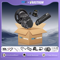 Tongsheng 750W 500W 250W Motor Kit TSDZ8 TSDZ2B Mid Drive Torque Sensor Engine Electric Bicycle Conversion Kit 13Ah 25Ah Battery