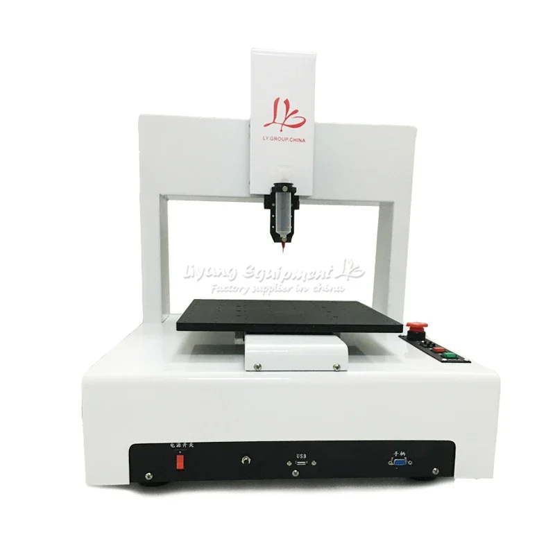 Automatic dispensing machine LY-441 3-axis compatible mobile frame dispensing work decomposition capacity of 0.01 mm/axis