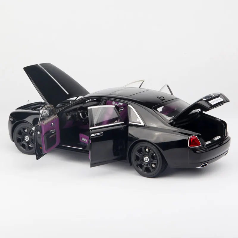 KYOSHO car model 1:18 allloy simulation Rolls-Royce Ghost car model room ornament cars model boy collection birthday toys gift