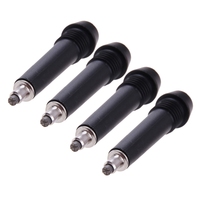 4Pcs   Walking Stick Tips Trekking Cane Rod Alpenstock Replacement Accessories Spare Parts for Hiking Snow F2TC