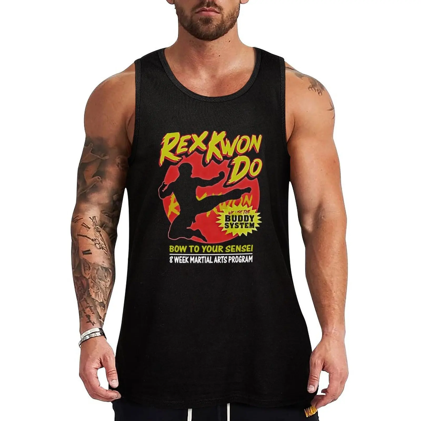 buddy system napoleon art dynamite Tank Top Vintage Graphic Tank Top Retro Print Sleeveless Tee