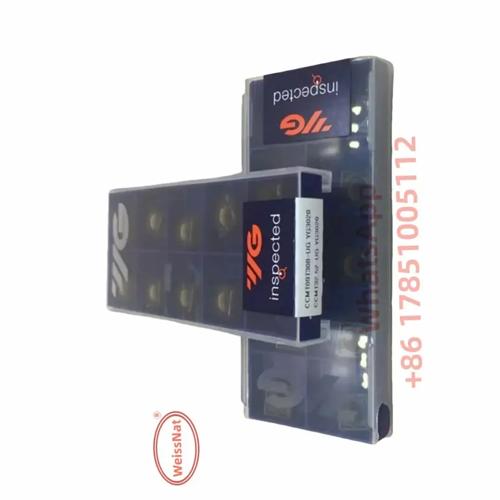 

YG-1 CCMT060204 CCMT060208 CCMT09T304 CCMT09T308 CCMT120408-UG UF YG801 YG3020 Carbide Insert CCMT Inserts