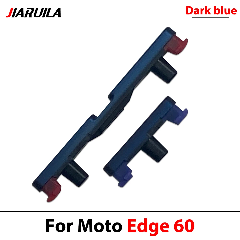 10Pcs , New Power Button + Volume Side Button Key For Moto Edge 60 Fusion Edge 60 Pro Edge 60 Stylus Edge 60
