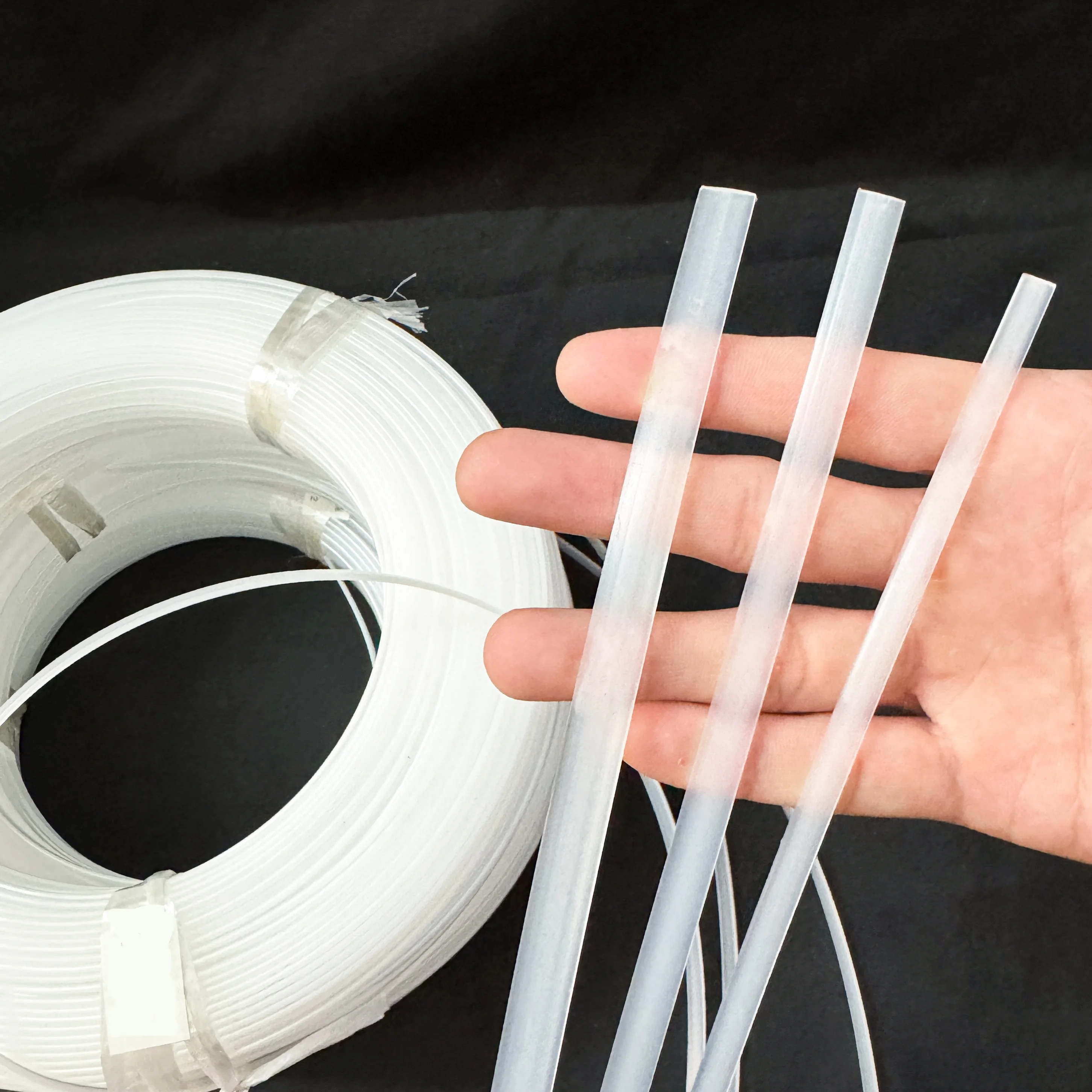 5/6/8/10/12mm Plastic Corset Boning Plastic Continuous Boning for Corsets, Bridal Gowns, Evening Gowns, Hats, Nursing Cap Sewing