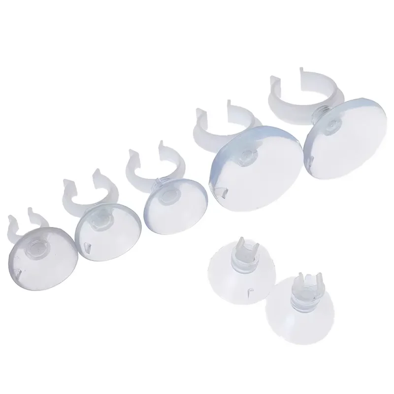 3-40pcs Rubber Suction Cup Holder Aquarium Accessory Easy Installtion Fish Tank Sucker Fish Tank Pump Airline Tube Holder