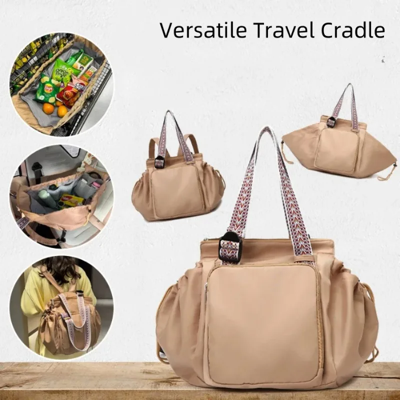 

Универсальная сумка для подгузников, дорожная сумка-колыбель, спортивная сумка, сумка для хранения покупок на открытом воздухе, сумка для мамы, спортивный рюкзак