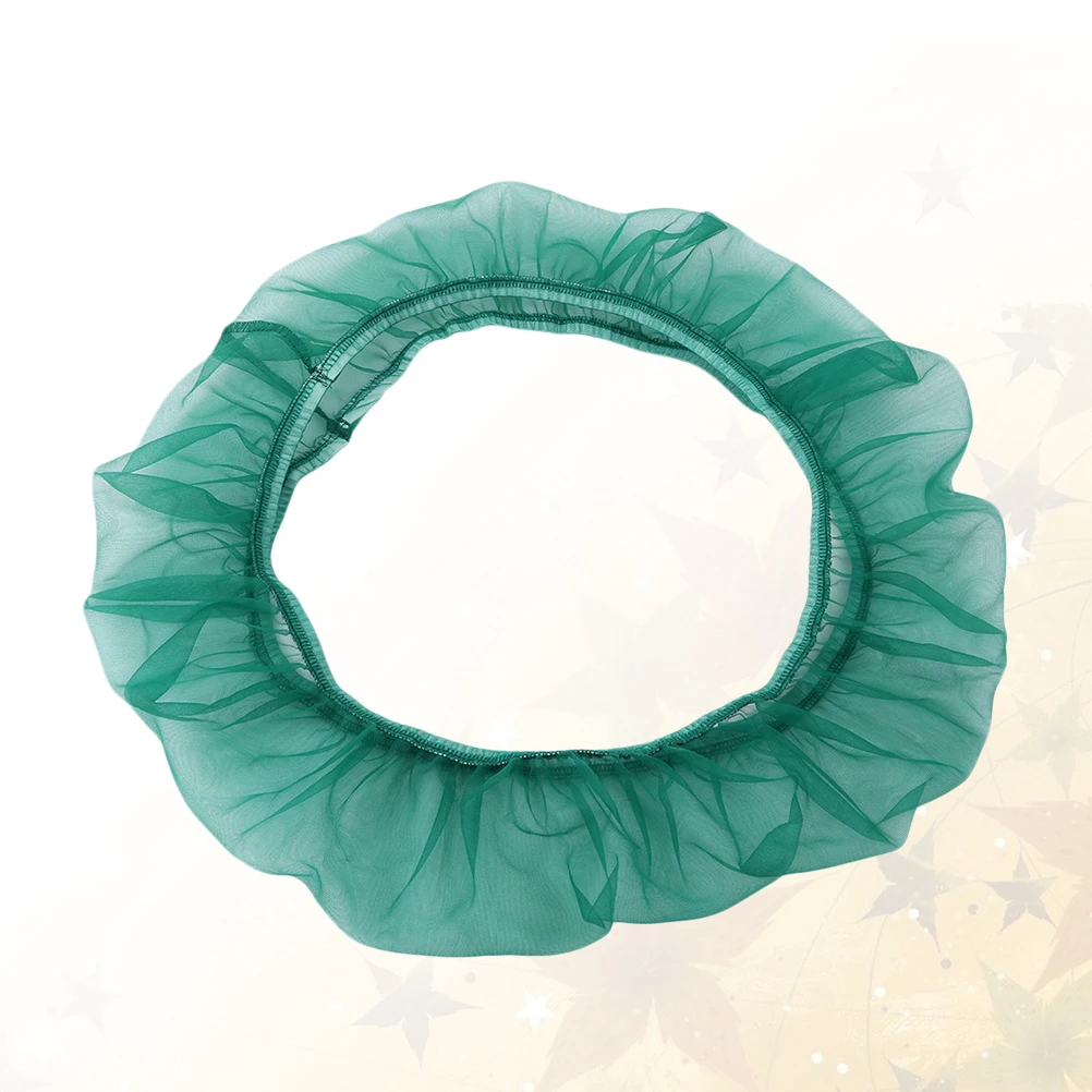 

1pc Pet Skirt Net Mesh Cover Cover Dustproof Light-Transmitting Easy Install Cage Skirt Green Cage Accessory L