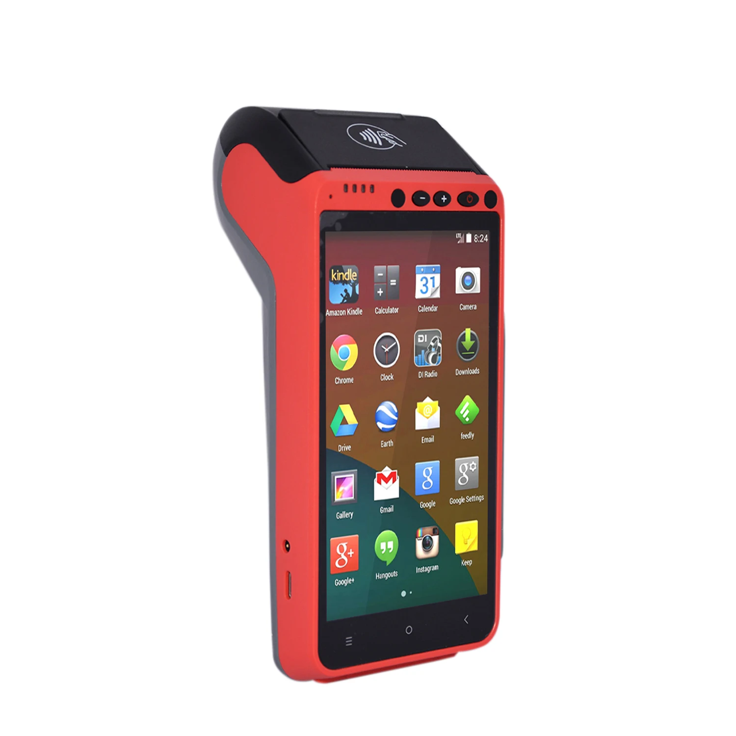 Android 7.0 All in One Cash Smart Handheld Pos Machine with Printer 5.5 Inch NFC Z100
