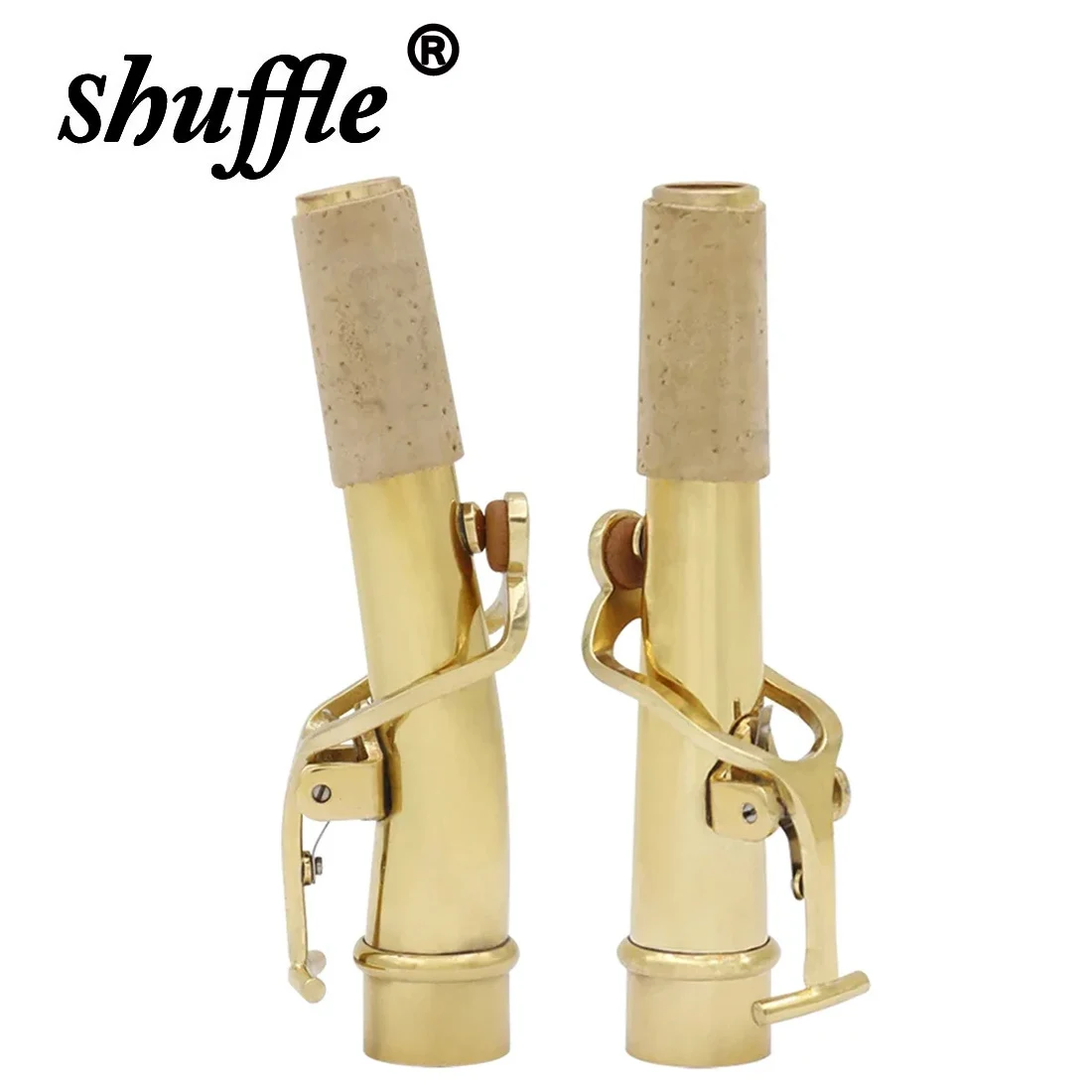 

Саксофон сопрано с изгибом шеи Прямой шеи из латуни 16,7 мм Запчасти для саксофона Аксессуары для инструментов по дереву