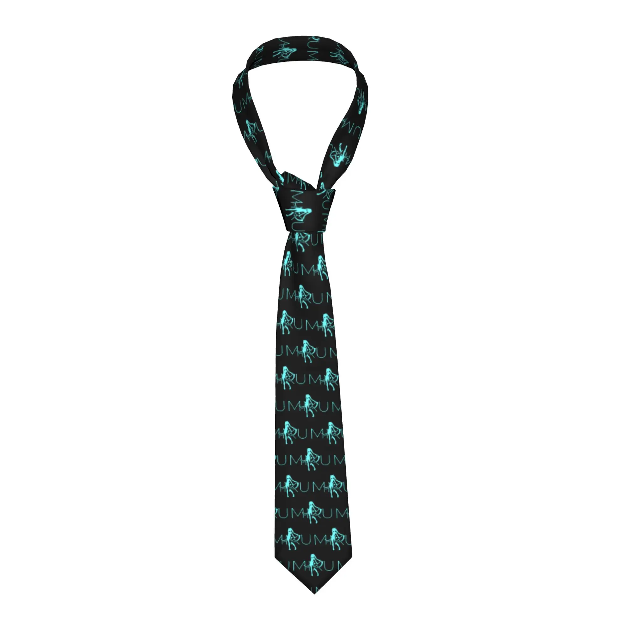 gravata-personalizada-hatsune-miku-anime-para-homens-com-logotipo-para-o-dia-dos-pais