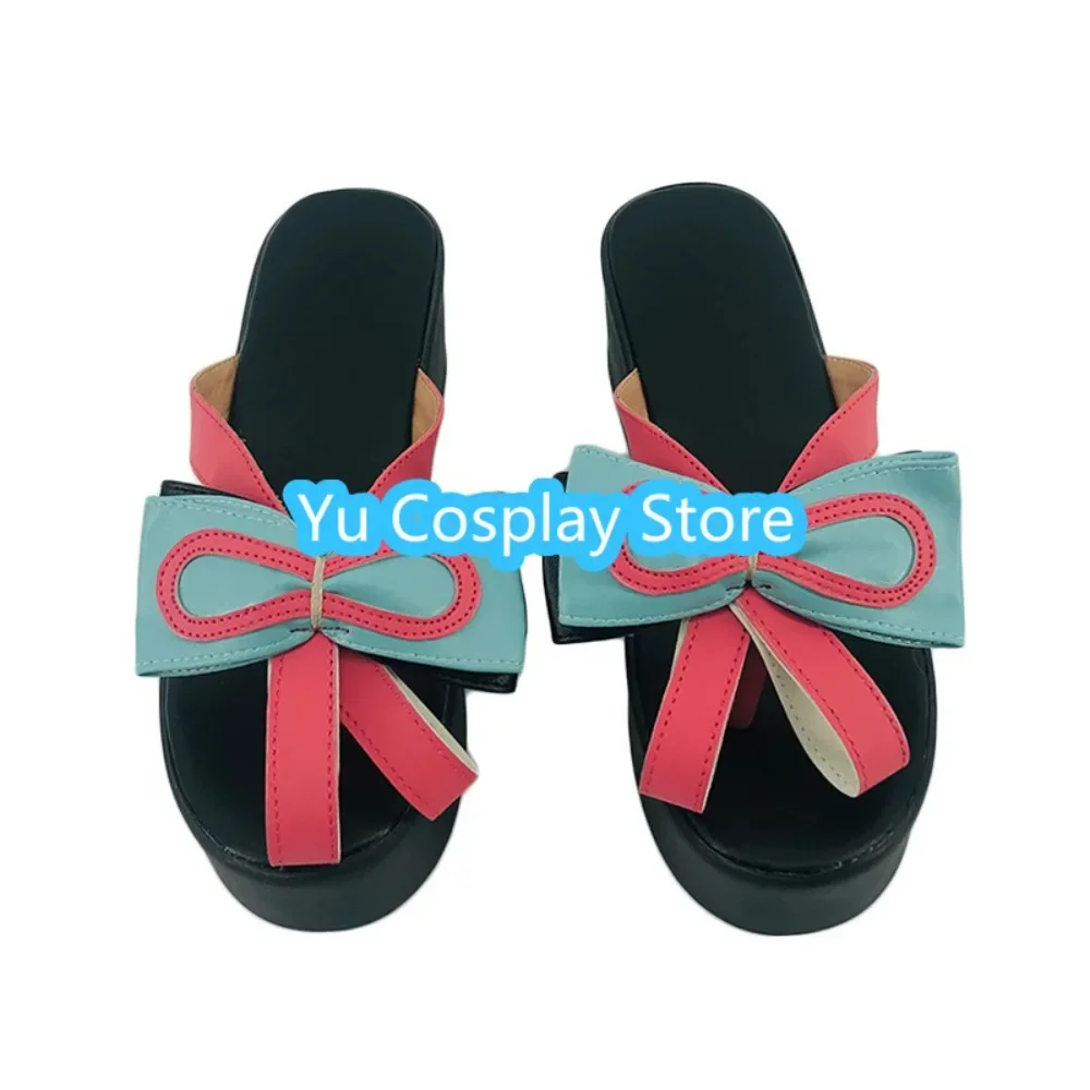 Genshin Impact Kamisato Ayaka Cosplay Shoes Anime Cosplay Shoes Boots Halloween Costumes PropsYu Cosplay Store