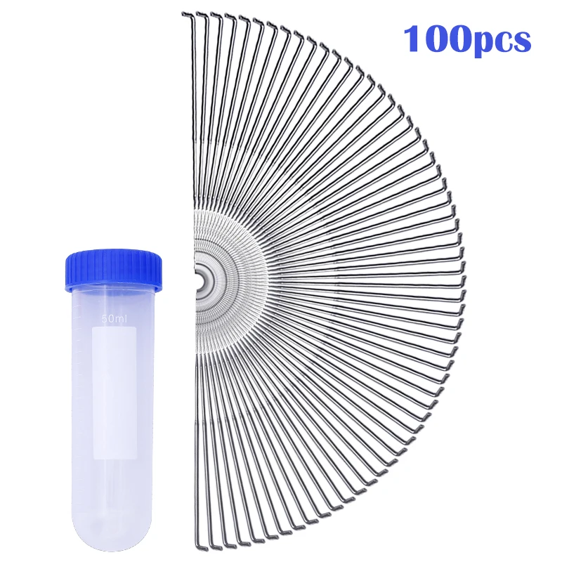 

100pcs 4 Size Felt Tool Kit Wool Felt Needle Needle Starter Beginners DIY Craft Needlework Poke Needle Felting with Bottle