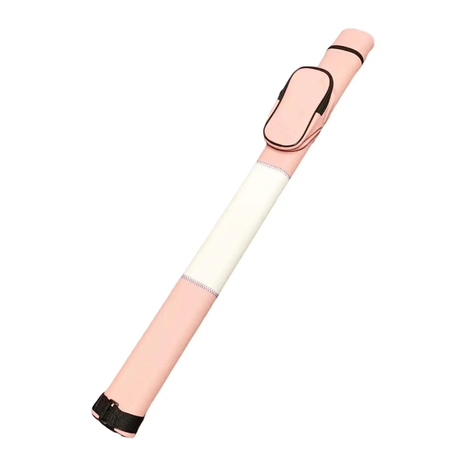 Pool Cue Case Trendy Wrapped 2 Holes for Sports Transportation Billiard Room