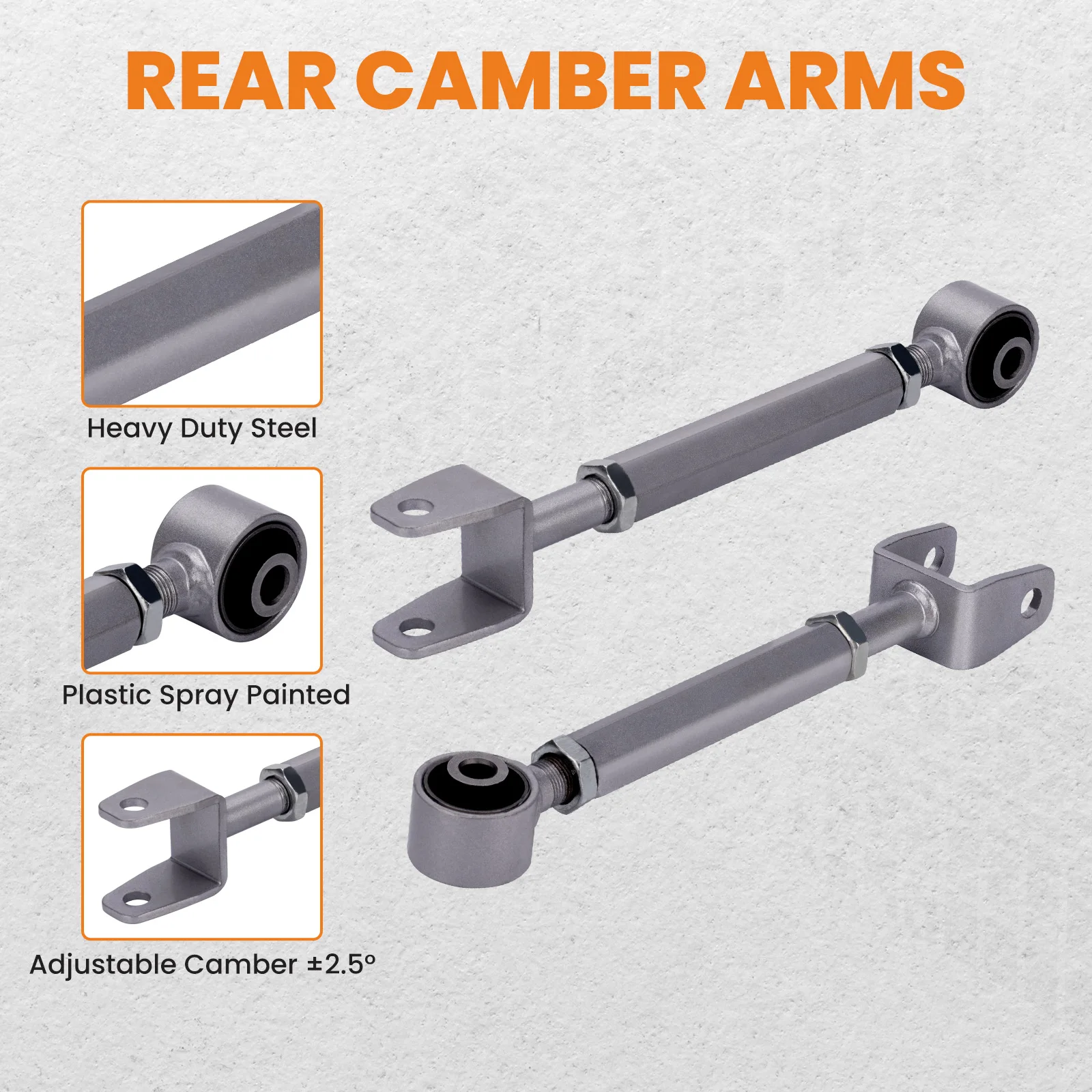 Rear Adjustable Camber Control Arm Kit for Dodge Journey  2009-2010 Chrysler Sebring