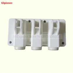 White Front Panel Discharge Block New Fitting Part For BQL Soft Serve Ice Cream Machines Accessories Spare Parts