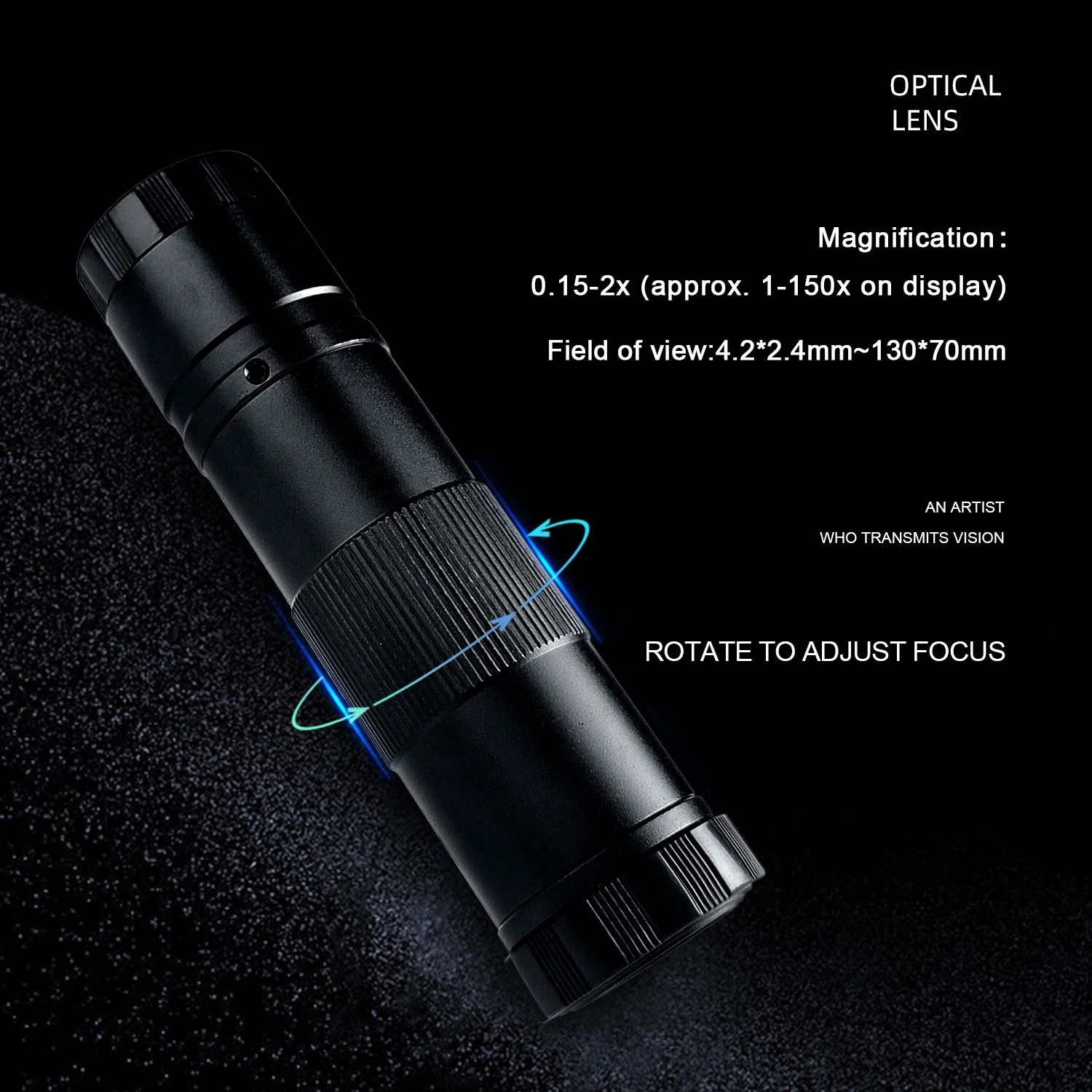 YIZHAN 4K 60MP Sony Imx 415L Sensor Mikroskop Elektronik Set dengan Lensa 150X Mikroskop Video untuk Penyolderan Perbaikan Ponsel