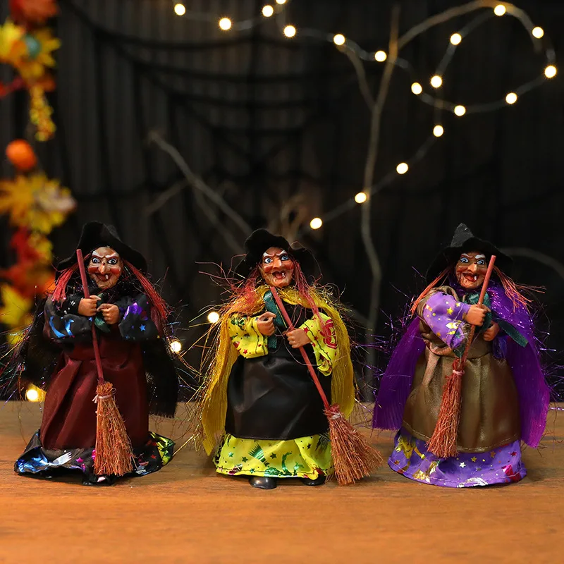 

Новый декор ведьмы на Хэллоуин, страшный орнамент ведьмы, подвесной декор для вечеринки на Хэллоуин