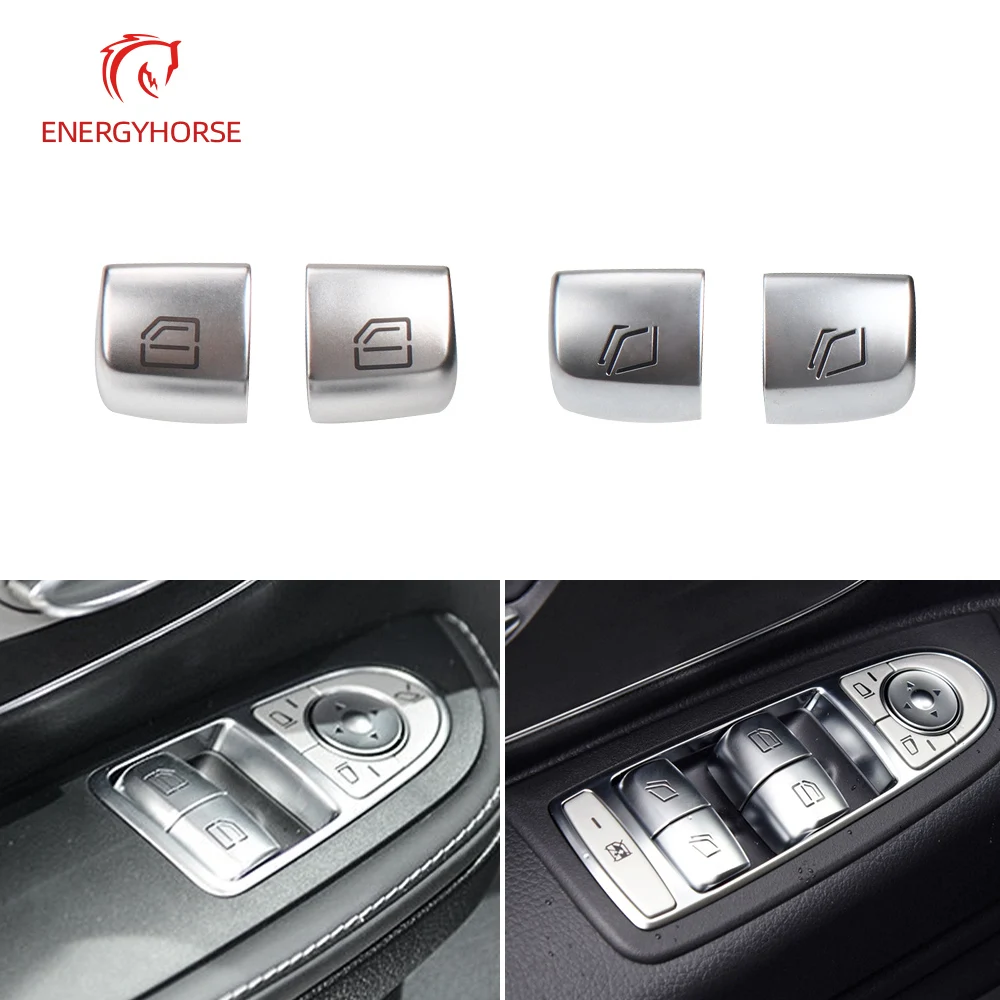 For Mercedes Benz Vito V Class W447 W448 Car Window Switch Repair Button Cover Door Glass Control Switch Key Cap For 2016-2022