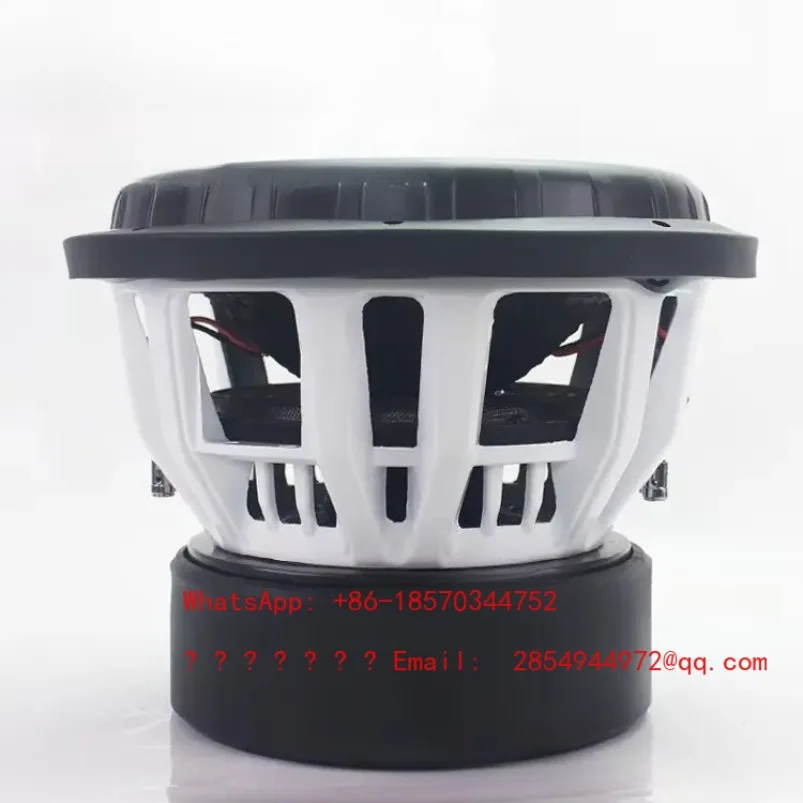 12-Inch High-power Car Subwoofer 6000W Maximum Power Double Voice Coil Large Magnet Subwoofer