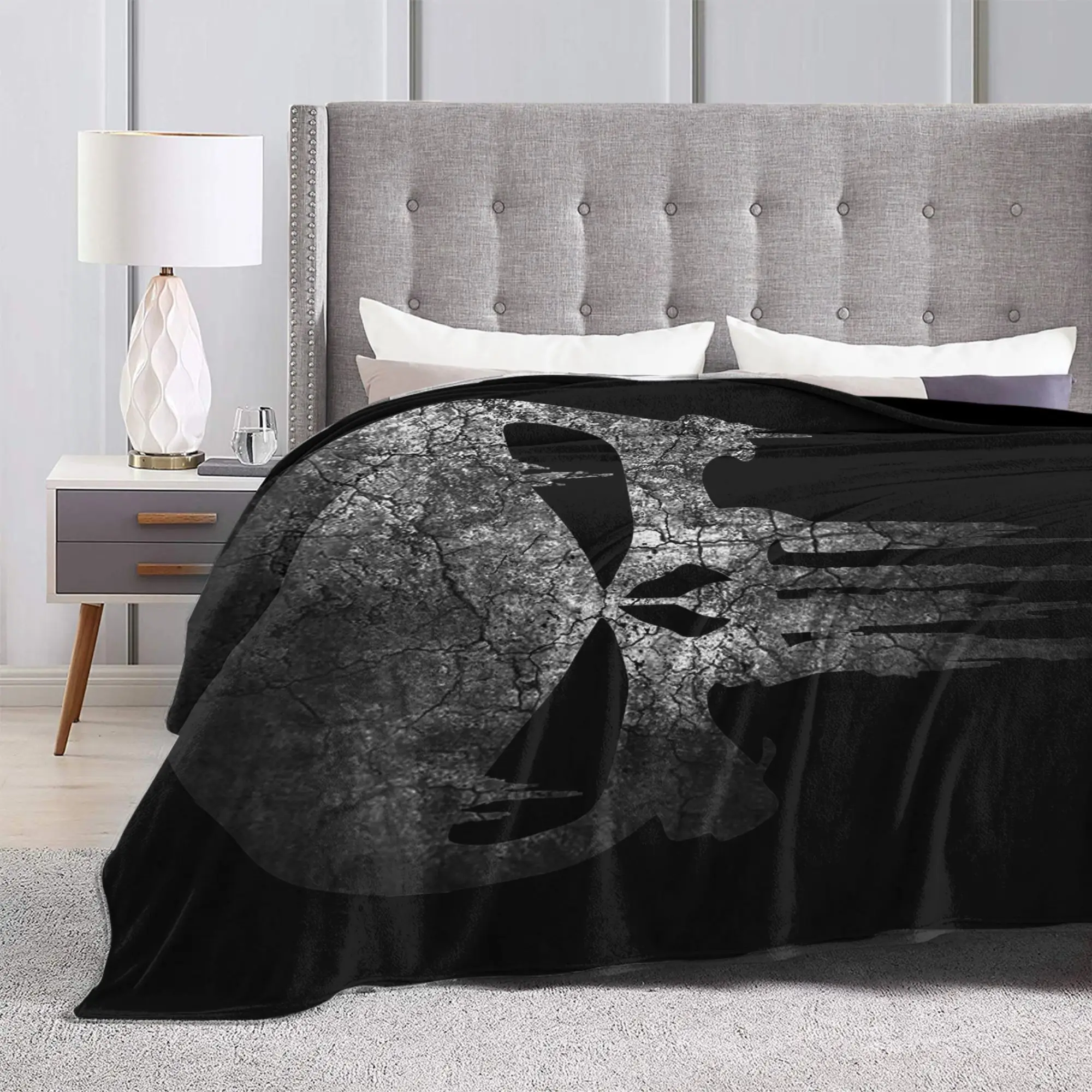 Punishers Decke aus Fleece, le – Home Textiles Blanket Bewertung und Preis