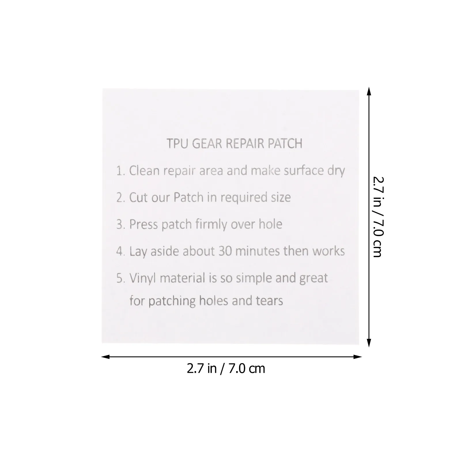 25 قطعة حلقة سباحة قابلة للنفخ رقعة إصلاح الإطارات بولي يوريثان ذاتية اللصق مانعة للتسرب قوي التصحيح لإصلاح معطف واق من المطر في الهواء الطلق