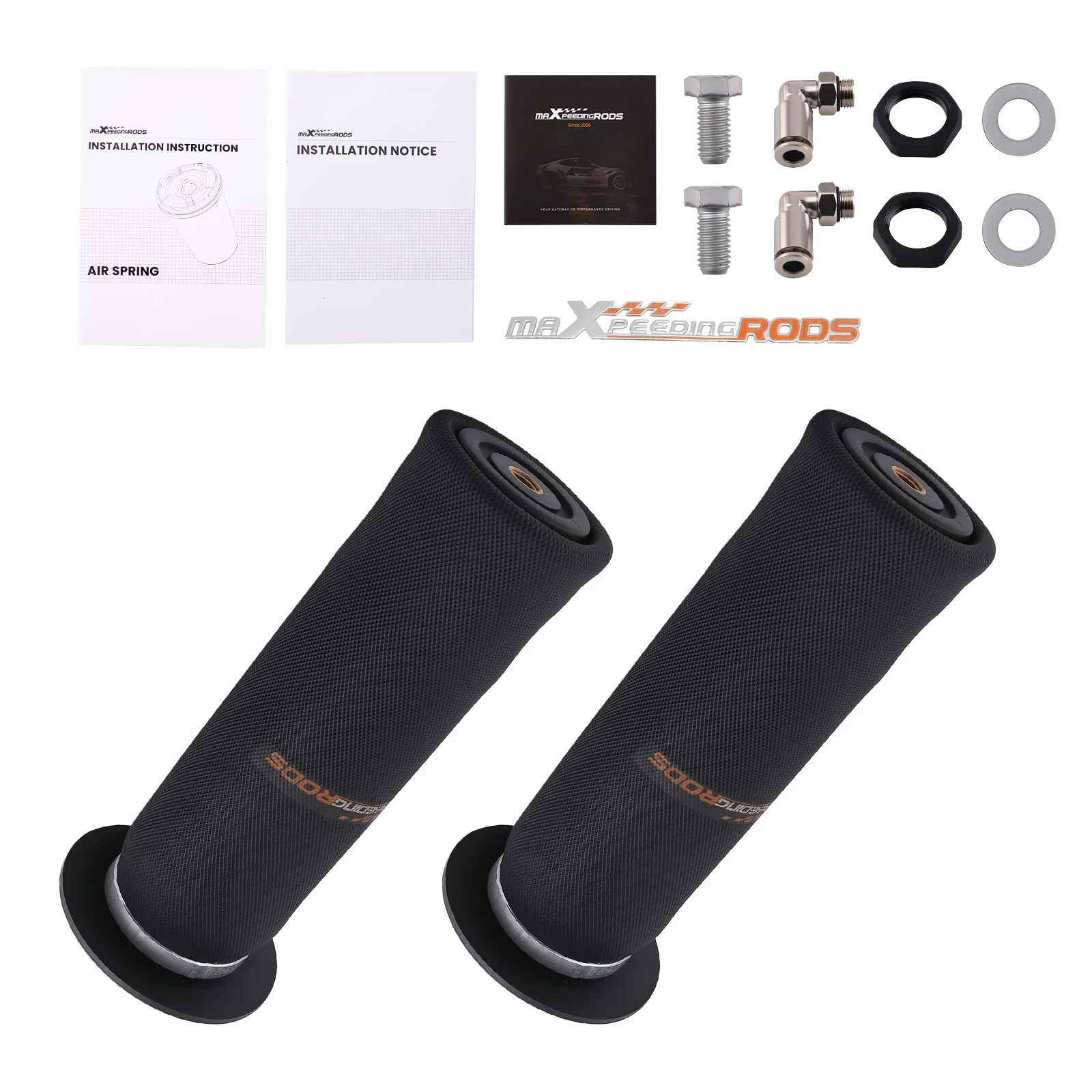 

Rear 2pcs Air Suspension Springs Sleeve for Ford Bronco II F-100 F-150