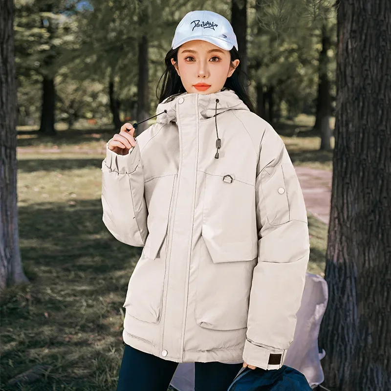 Interchange Jacket 2024 Spring and Autumn New Jacket American Stormtrooper Hooded Work Jacket Female And Men Outwear VintageCoat