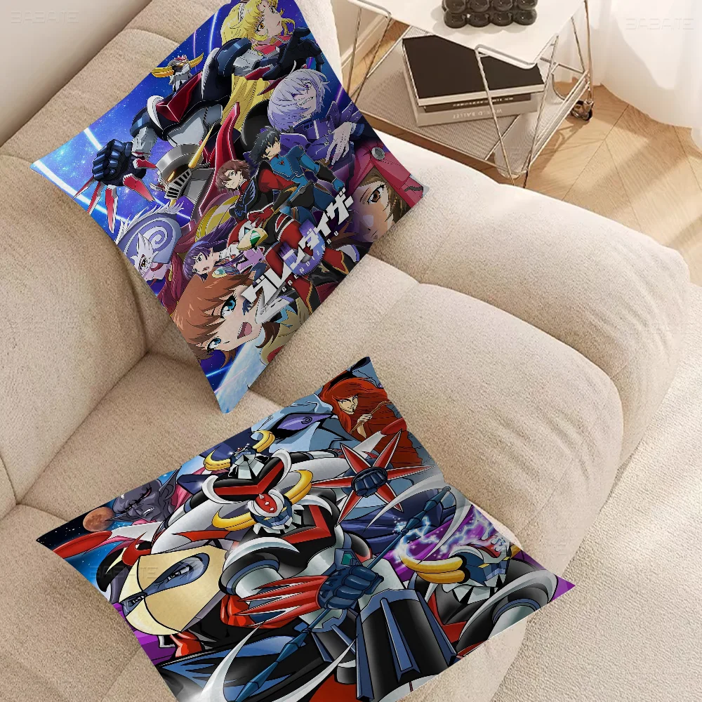 Ufo Robot Goldrake Anime Pillowcases Home Bedding Decorative Pillow Cover Wedding Super Soft Pillow Case