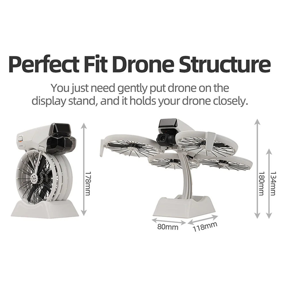 2 in 1 เดสก์ท็อปขาตั้งฐานสําหรับ DJI Flip Stable Mount ผู้ถือฐานคุณภาพสูงนิทรรศการสําหรับ Flip Drone อุปกรณ์เสริม