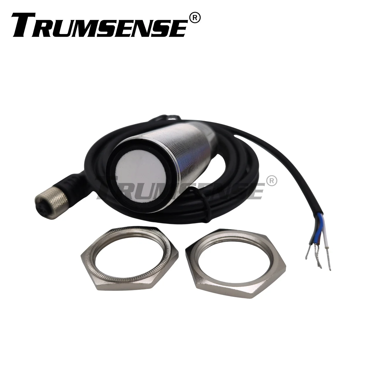 Trumsense 15 tot 200 cm bereik PNP-uitgang 112 Khz M30 TPT112F30TRP2000 Ultrasone afstandsmeetsensor 15 tot 30 V DC-vermogen